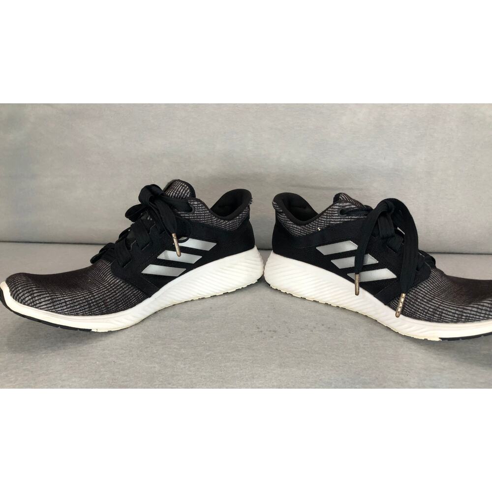 Adidas Edge Lux Black Silver Gray Sneakers Womens Size 10 - Picture 6 of 9